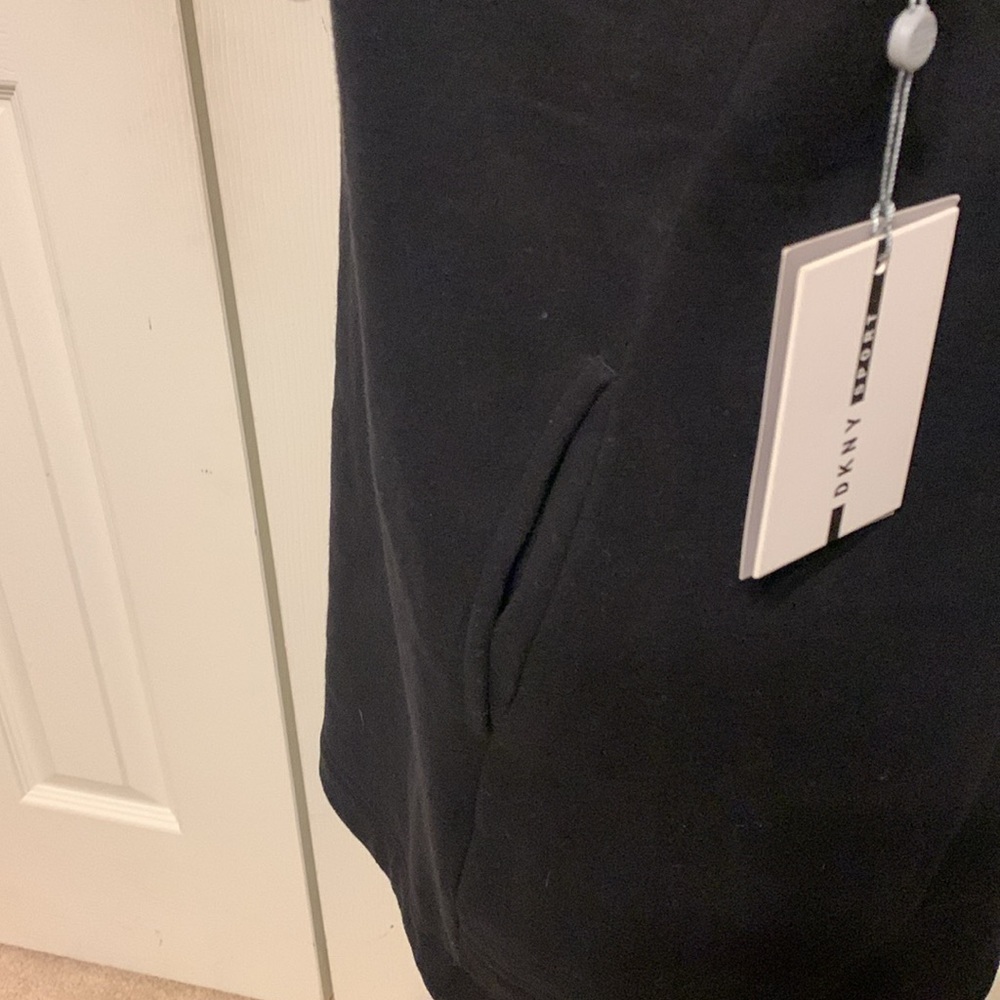DKNY Sport Quarter Zip Logo Dress - Picture 5 of 12